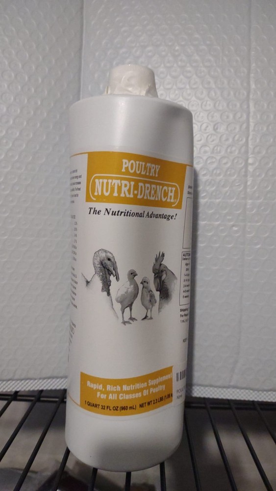 POULTRY NUTRI-DRENCH QT - 1 Quart