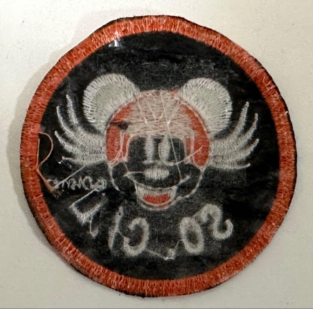 Disney Mickey Mouse SO.CAL Patch Rare Used 6.2cm