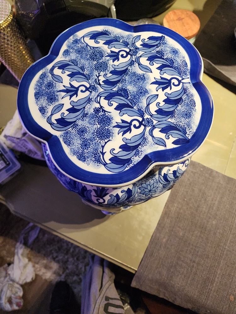china antique garden stool