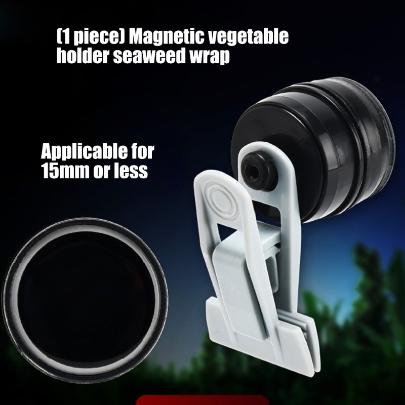 Multiuse Feeding Clip for Multiple Type Fishtanks Feeding Device