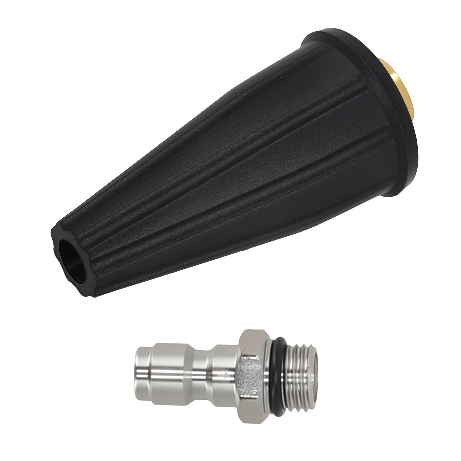 2500PSI Turbo Nozzle 1/4 Quick Connect for Pressure Washer Aluminum Core Tip