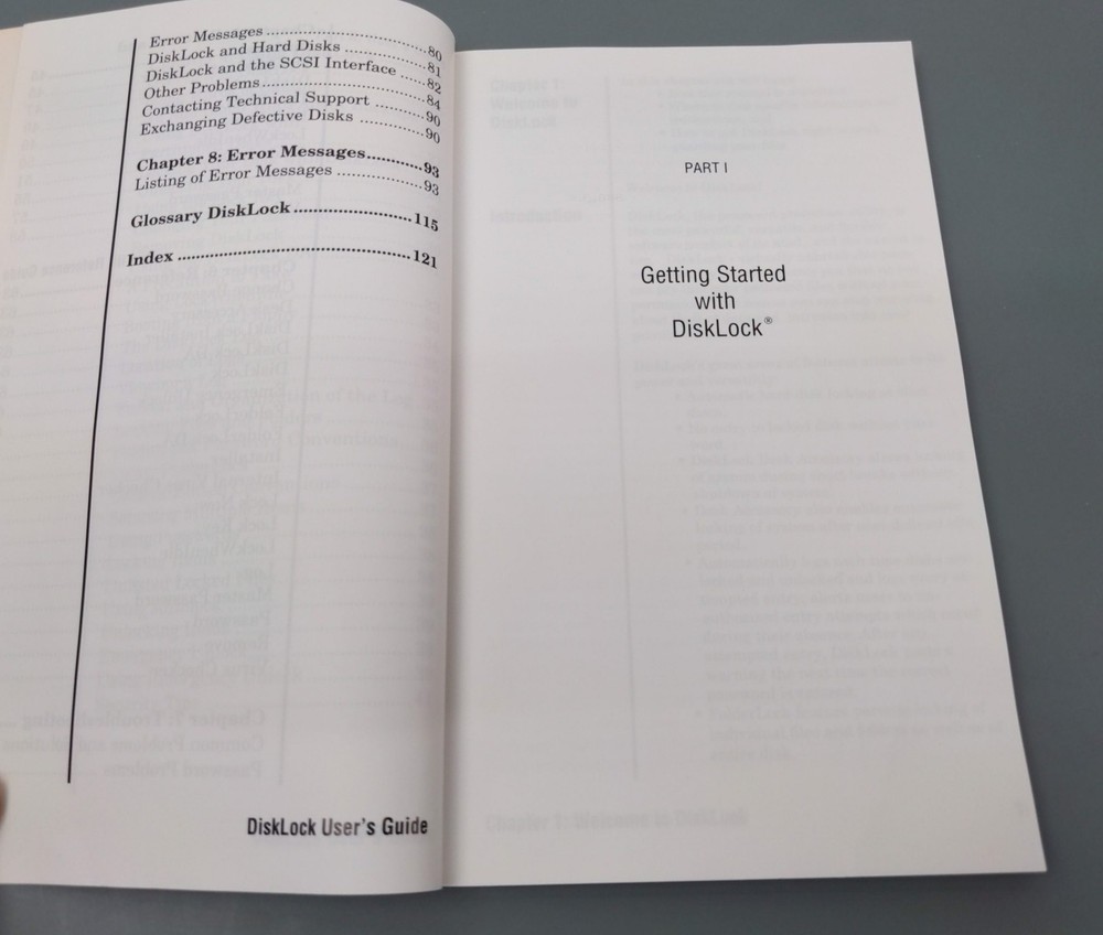 DiskLock ~ Classic Apple Mac Encryption Software by Fifth Generation Systems