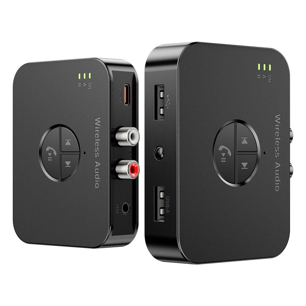 Bluetooth 5.4 Receiver Wireless Audio Adapter RCA/AUX/Type-C/USB interface