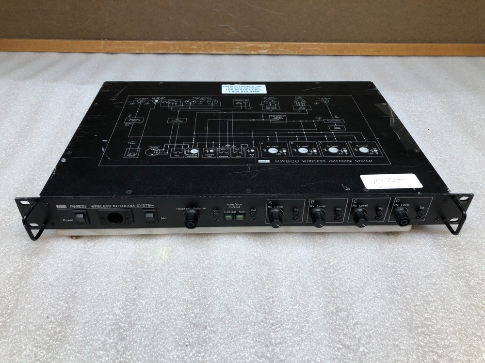 HME RW800 Wireless Intercom System ***NO POWER SUPPLY*** **TESTED AND WORKING**