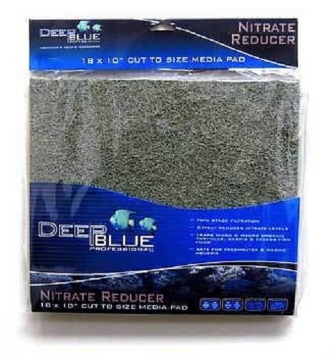 DEEP BLUE PRO FILTER PADS AMMONIA & NITRATE REDUCER CARBON & POLYFIBER ( 4 )