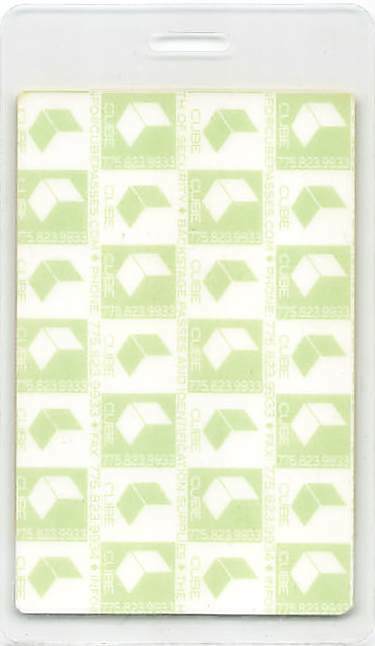 18th Annual Bridge School Benefit Backstage Pass Mountain View 2004 Yellow Al...