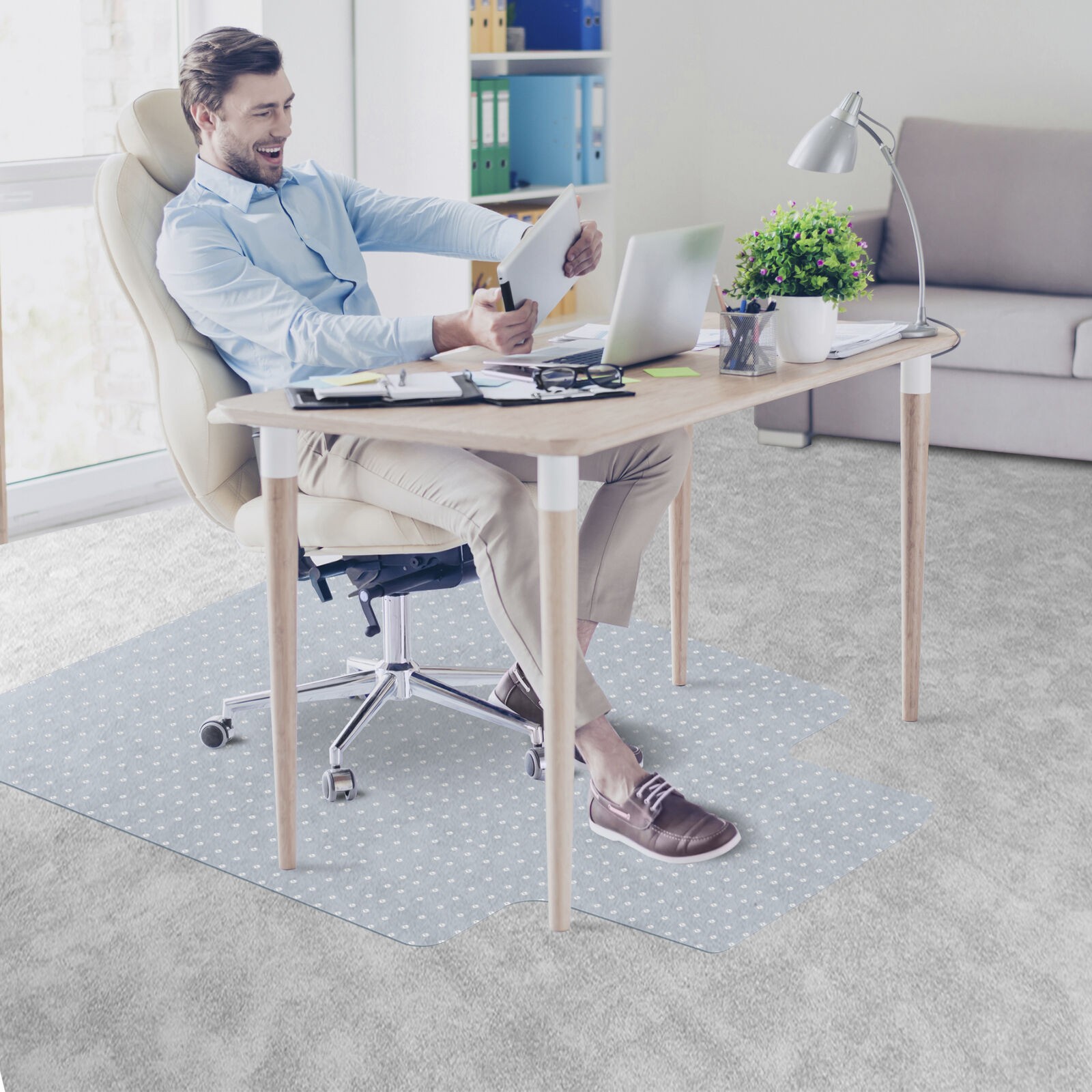 48" X 36" Office Mat Chair Mat Heavy Duty Carpets for Floor Rug Carpet Protector