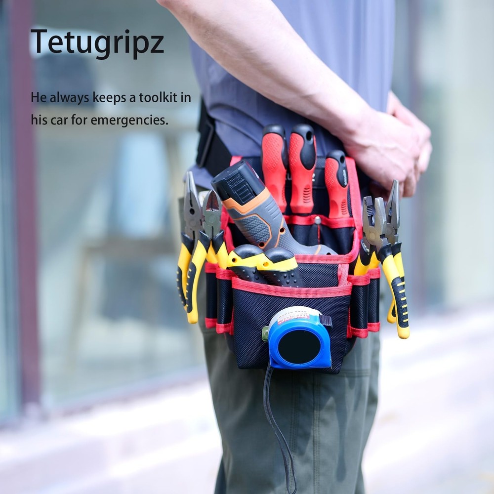 Multi-Function Tool Pouch - Anti-Scratch, Wear-Resistant, Compact | for Auto ...