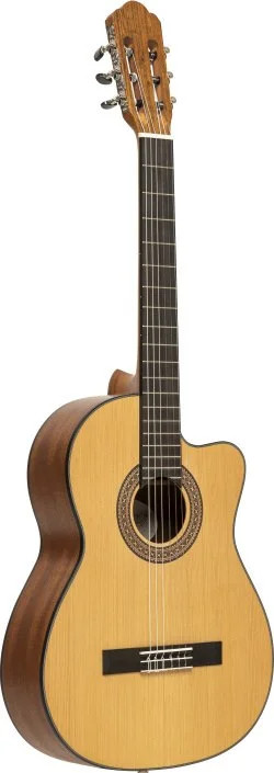 Graciano serie, electric classical guitar with solid cedar top, with cutaway
