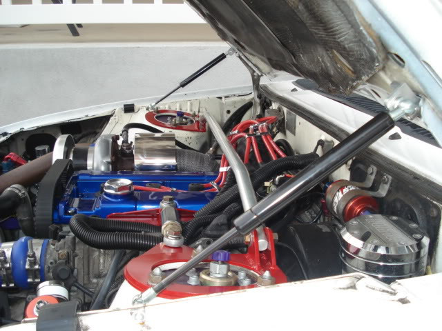 Mitsubishi Starion Conquest Hood Strut Kit Hood Prop Elimination- by Motocam