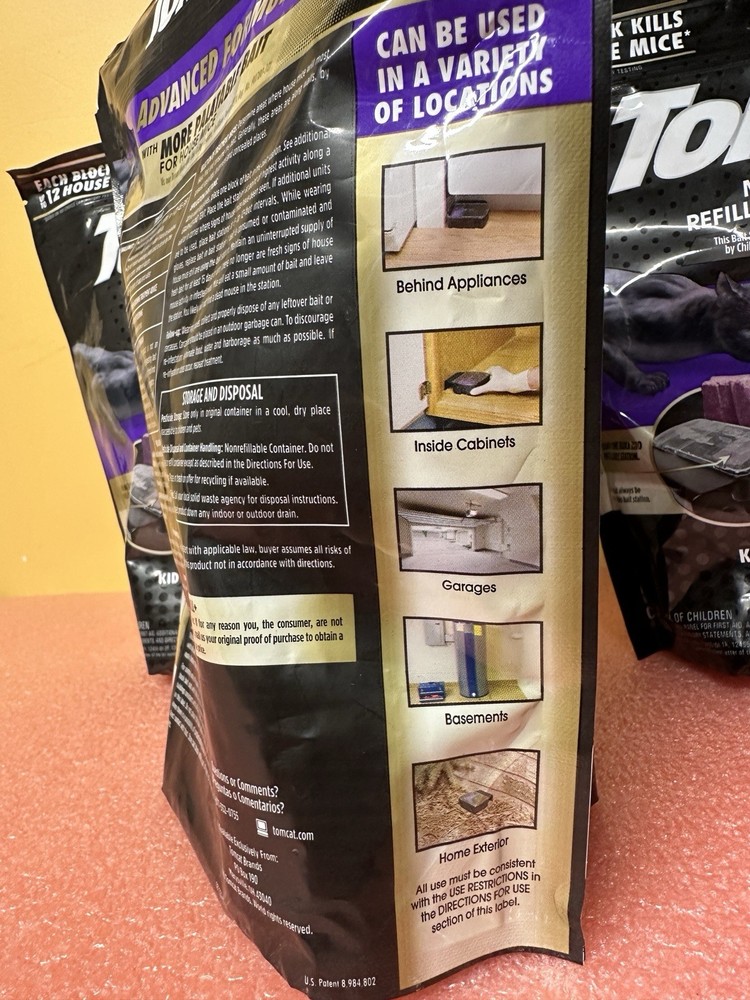 Tomcat Advanced Brand Mouse Bait with Refillable Station -** NEW