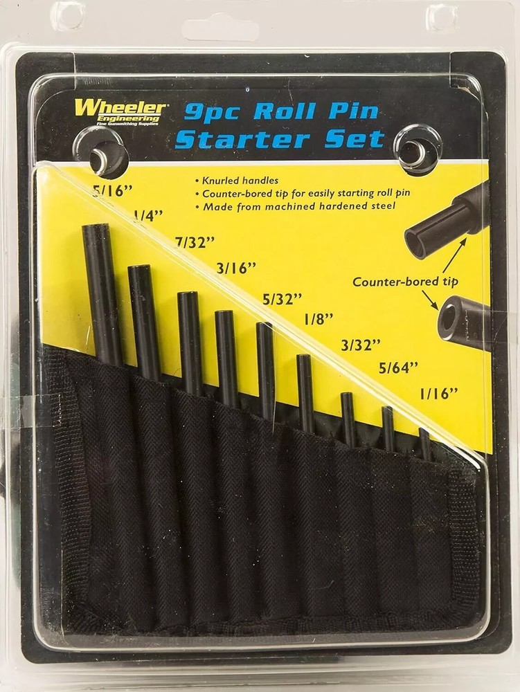 Engineering Roll Pin Starter Punch Set For Gunsmithing