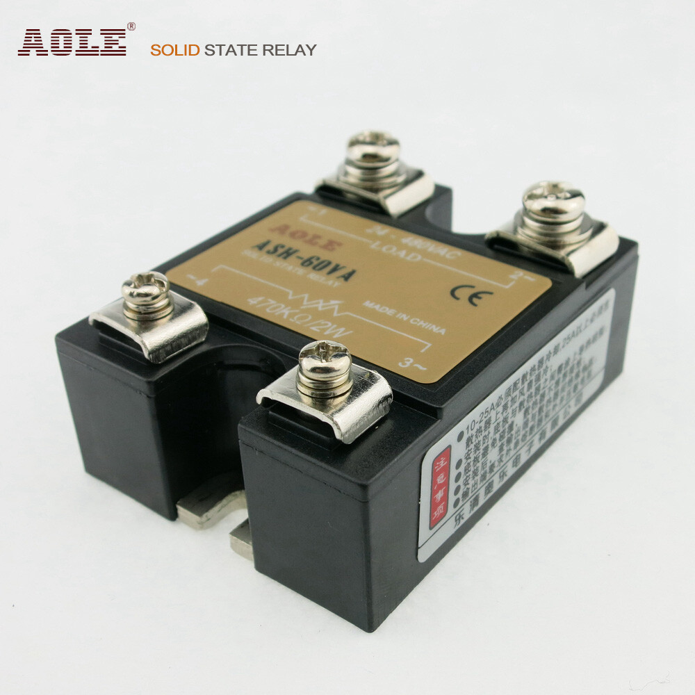 60A solid state control voltage AC voltage regulating relay ASH-60VA