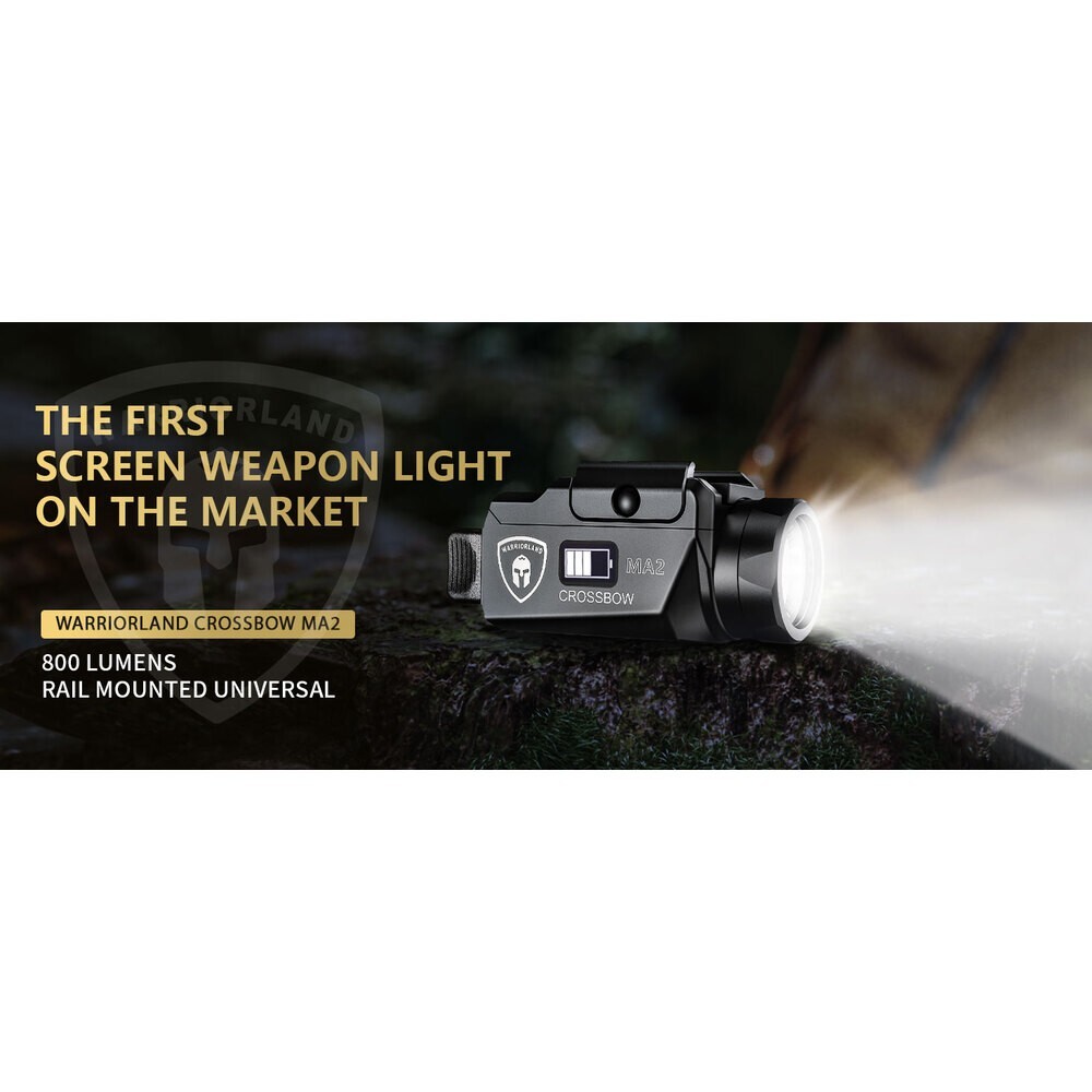 TSG Universal Weapon Lights Fits 100+ models with different rail mounting blocks