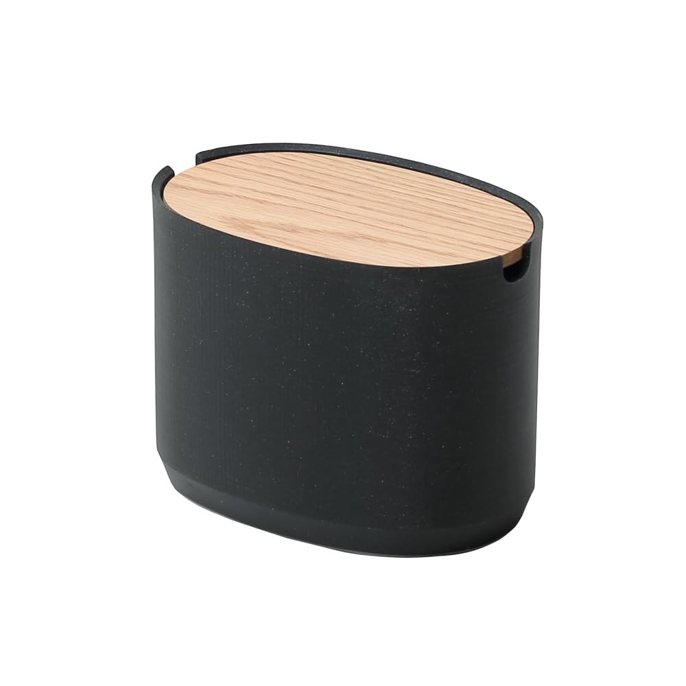 ideaco Oval Box S High stone sand black