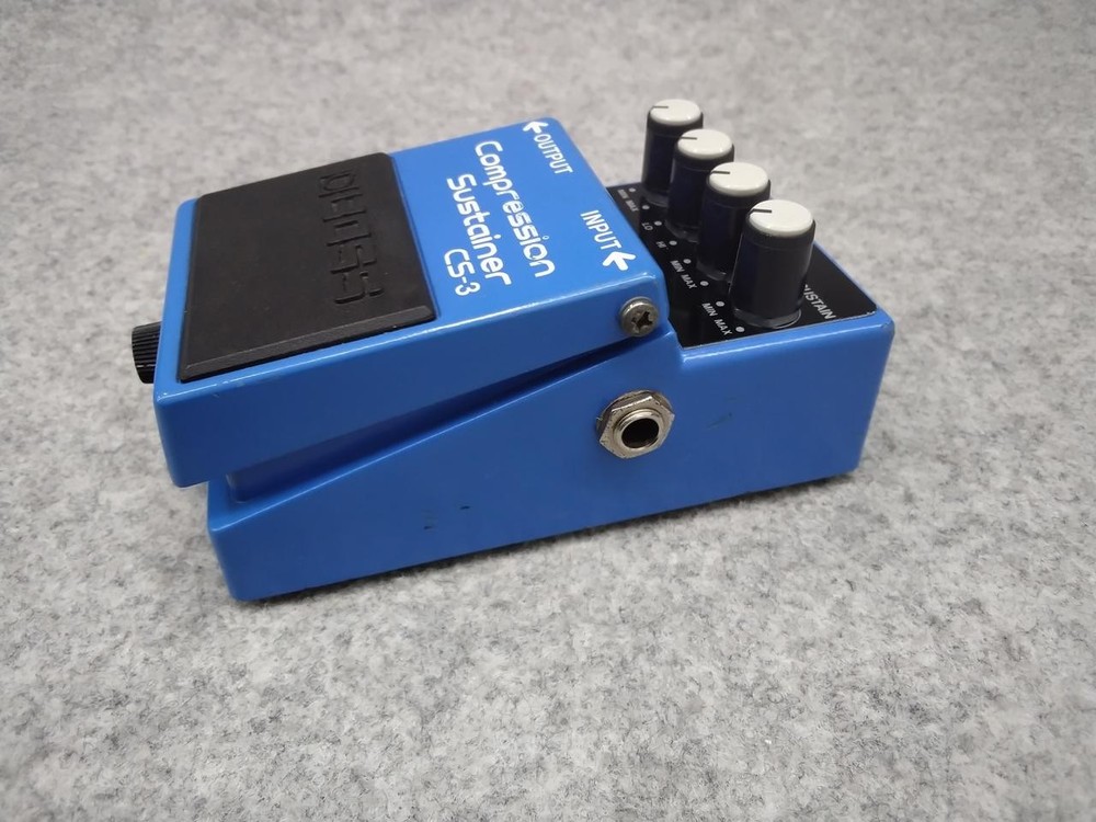 Boss CS-3 Compression Sustainer Guitar Effects Pedal Blue