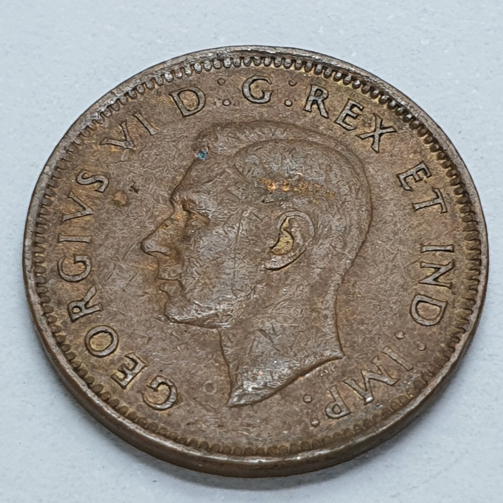 Canada Cent 1943 Coin 03510D