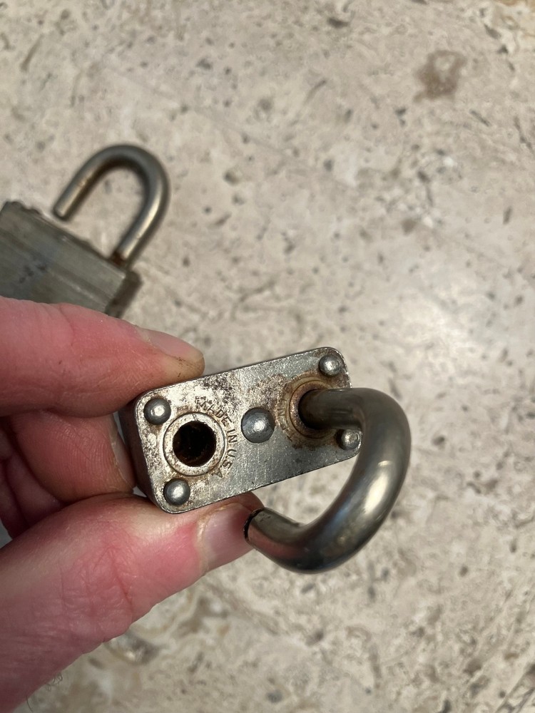 Master Lock Padlocks 3x With 1 key each