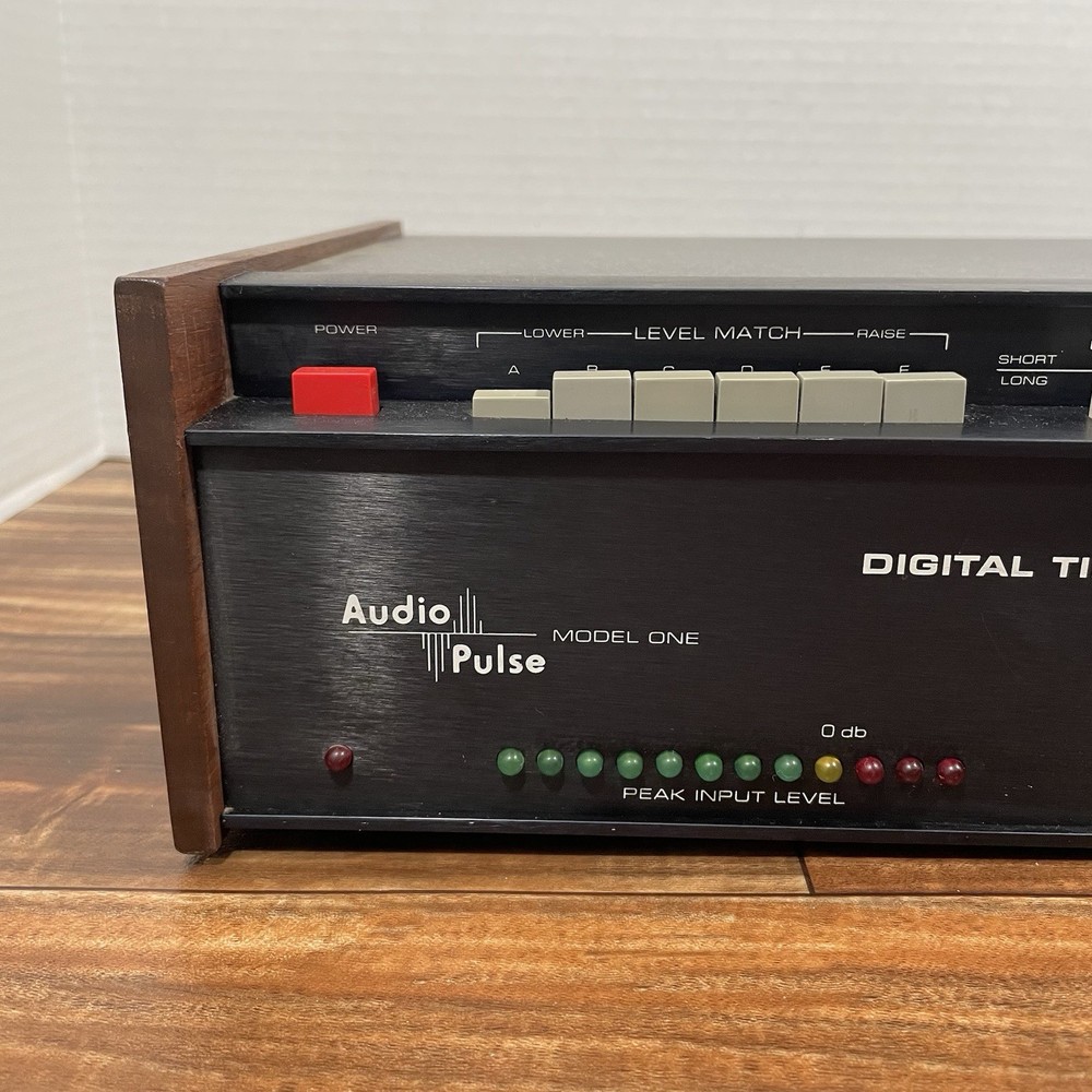 1976 Model One Audio Pulse Digital Time Delay System Powers On HUMS READ