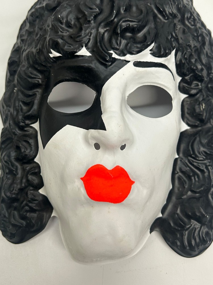 Vtg 1978 Aucoin Kiss Paul Stanley Starchild Halloween Costume Face Mask