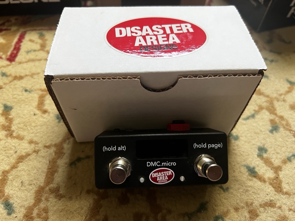Disaster Area Designs DMC4 Gen3 Midi Controller Pedal
