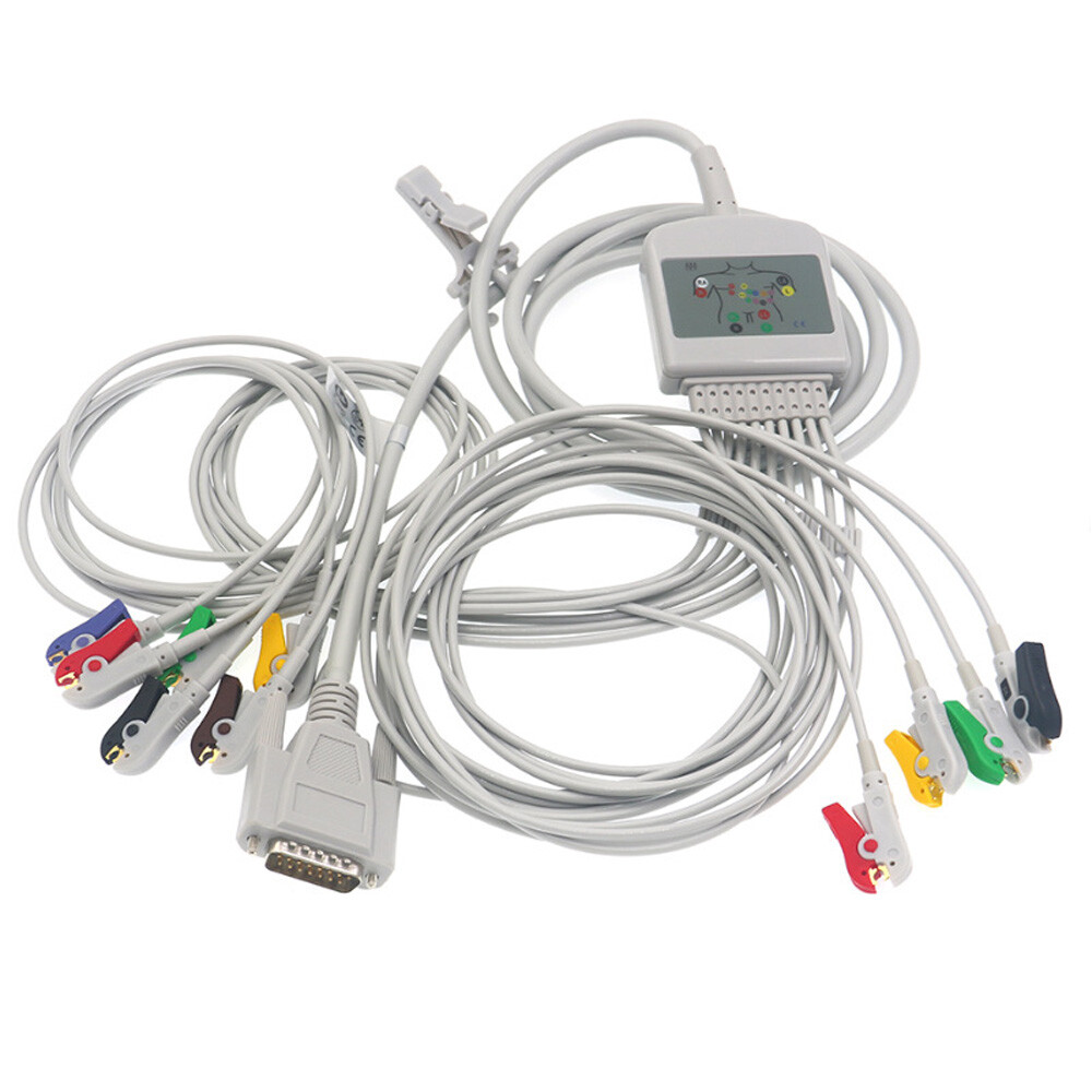 ECG Cable For Nihon Kohden , 10 LEADS , NEW