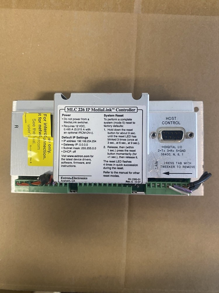 Extron MLC 226 IP L Medialink Controller
