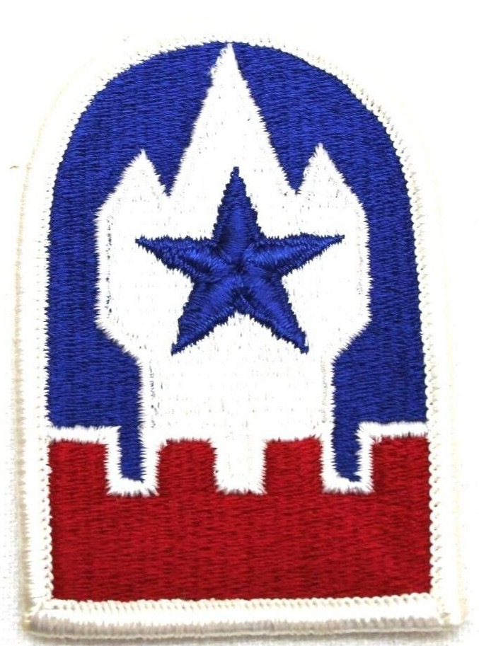US Army Europe Engineer Command CMD Patch Color each R514