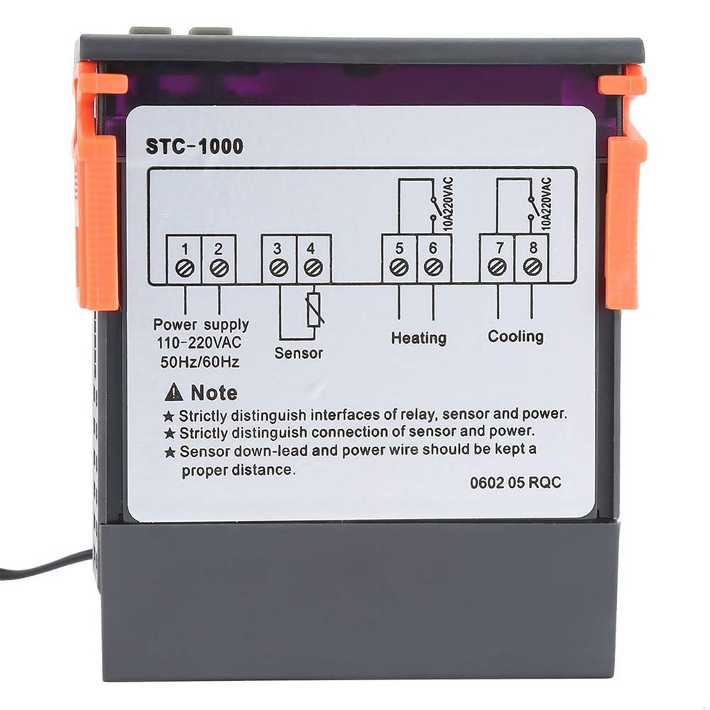Digital Temperature Controller, Temp Control Thermostat Temperature Controlle...