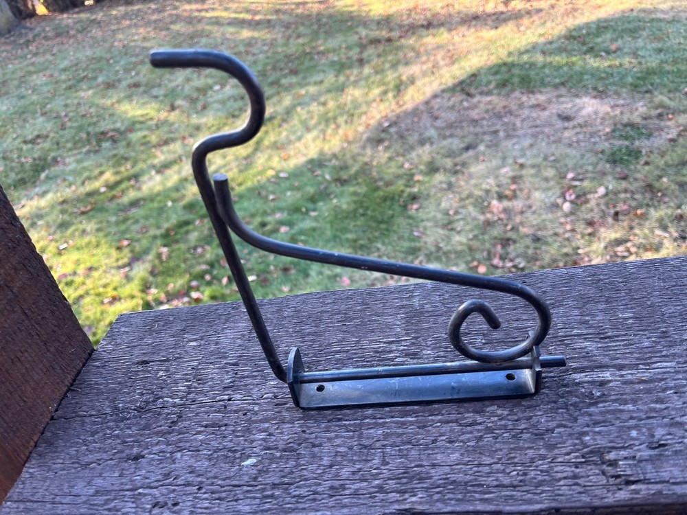 Vintage Wall Mount 3 Way Adjustable Hook Swivel