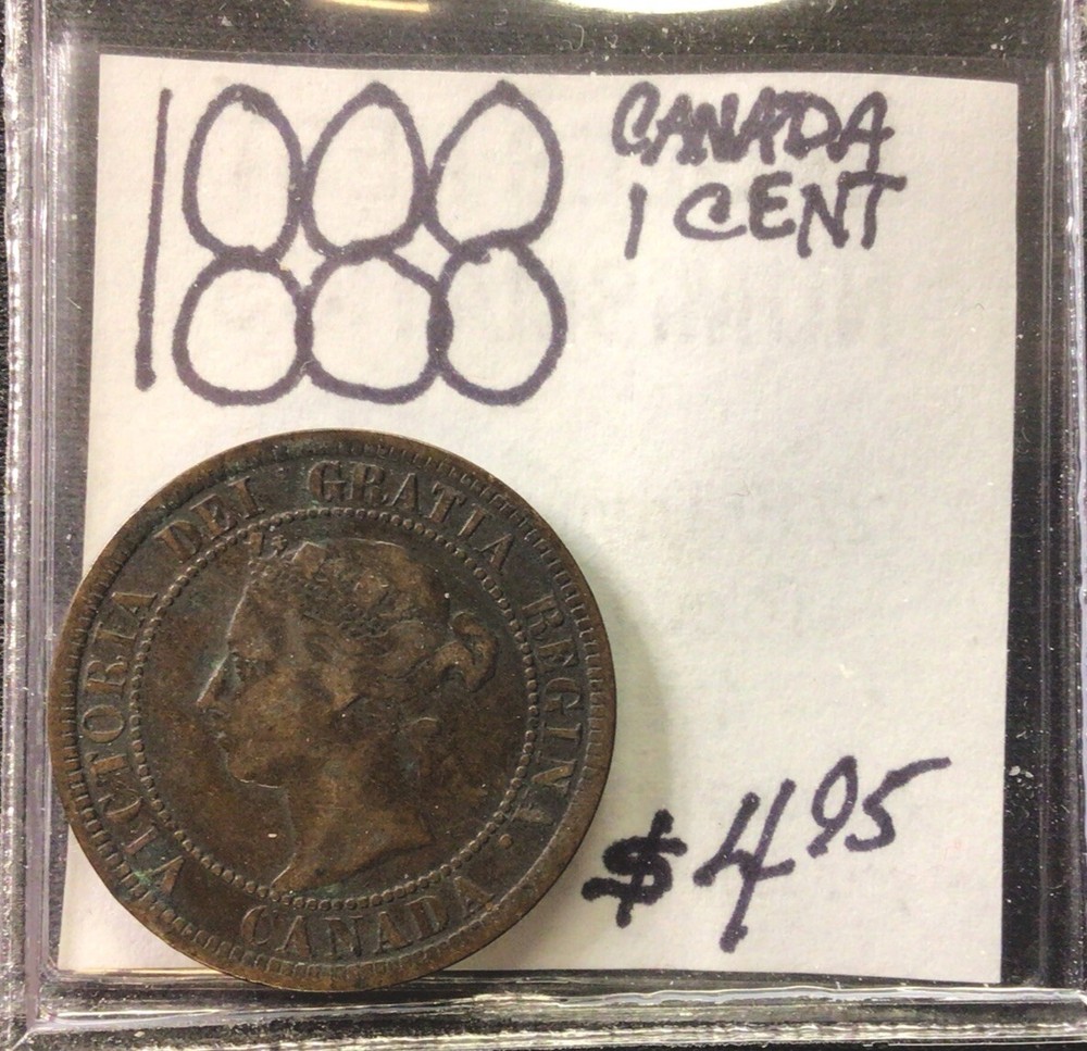1888 Canada 1 Cent! ENN Coins