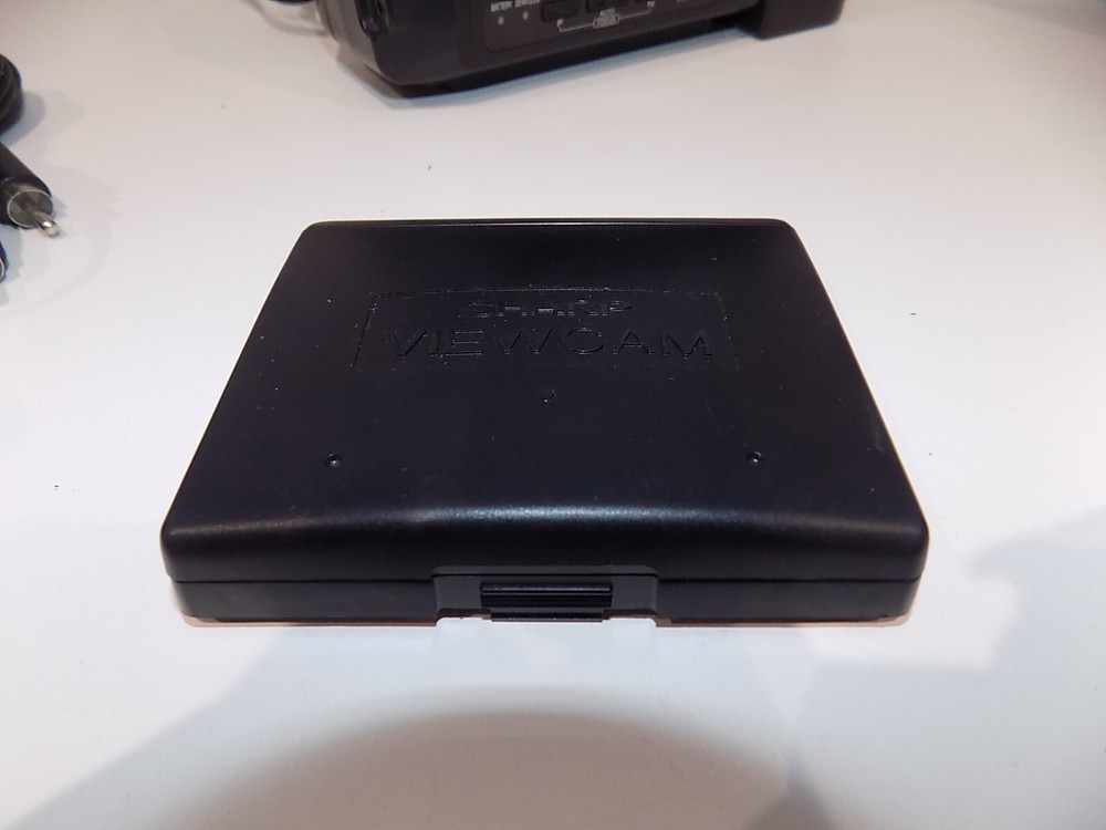 Sharp VL-E34 Viewcam Hi-Fi Monaural Camera Bundle UNTESTED Sold as Spares/Parts