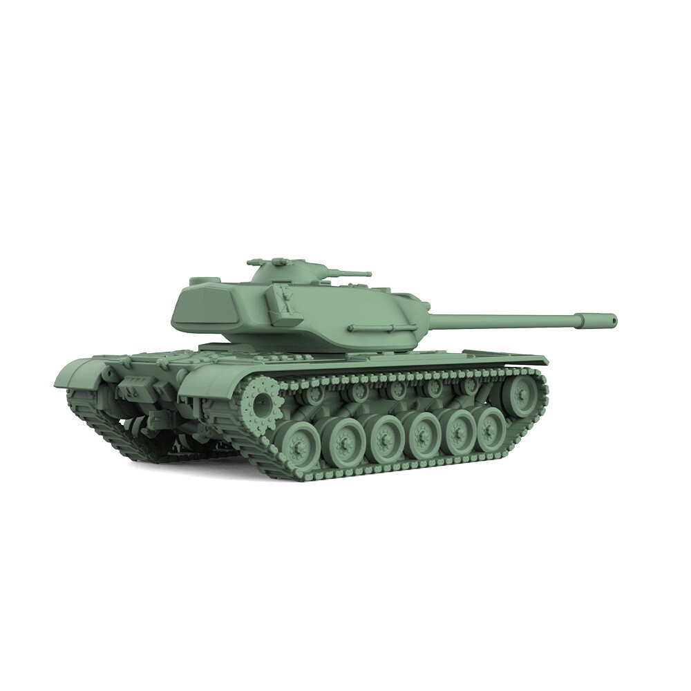 1/700 Model Kit US T110E5 Heavy Tank