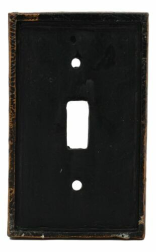 Ebros Novelty Steampunk Clockwork Gearwork Design Wall Light Switch Plate 4.25"H