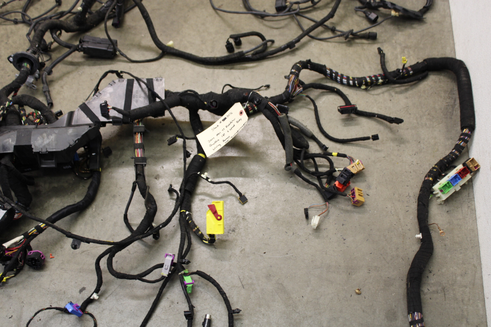 MK1 Audi TT 1.8T 225hp Body Wiring Harness Chassis Loom Genuine Oem 2004