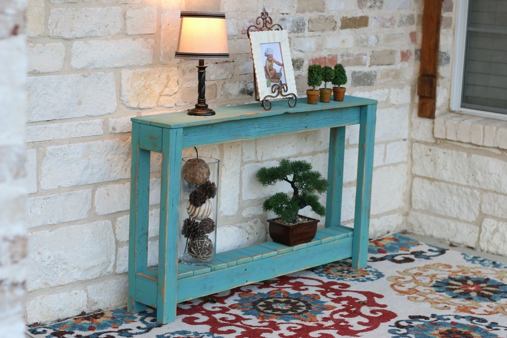 Rustic Entry Way Table 46''