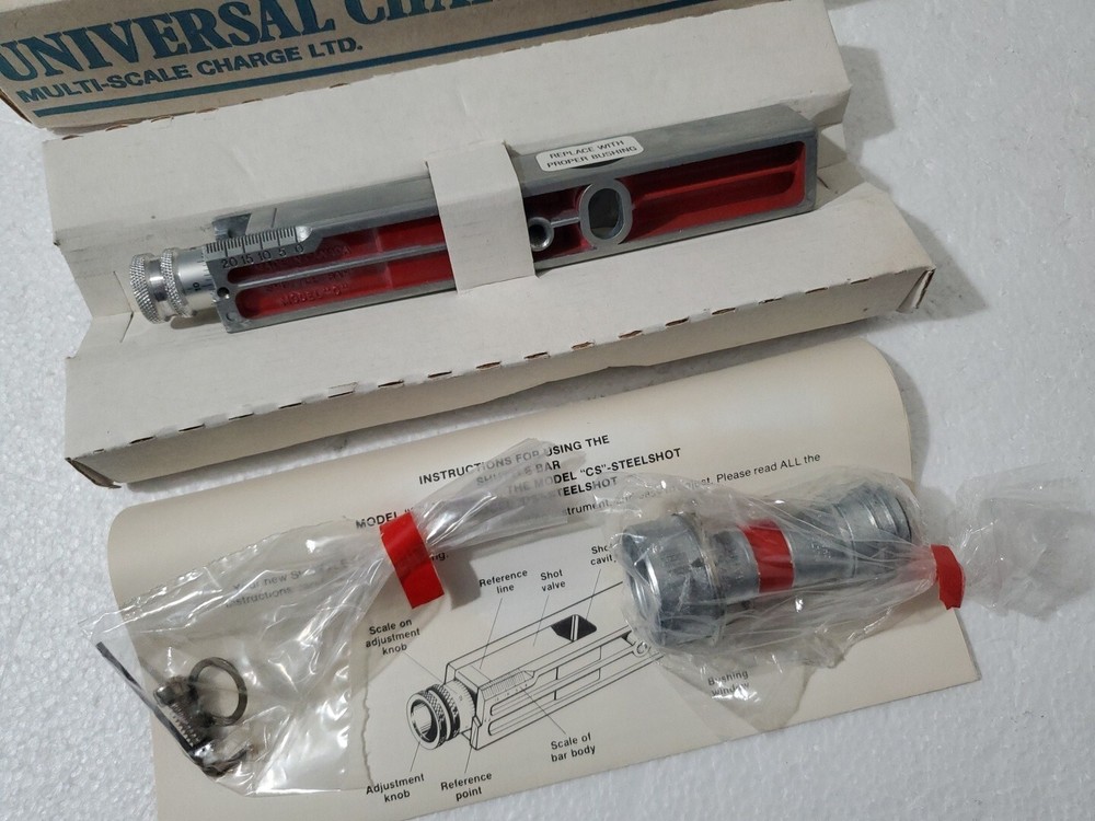 Multi-Scale Shuttle Bar Model C for Mec Shotshell Reloading Press Single Stage