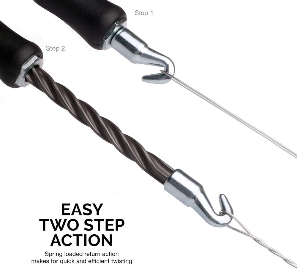 61025A Automatic Rebar Wire Twister Tool | Updated Model | Reinforced Spring ...