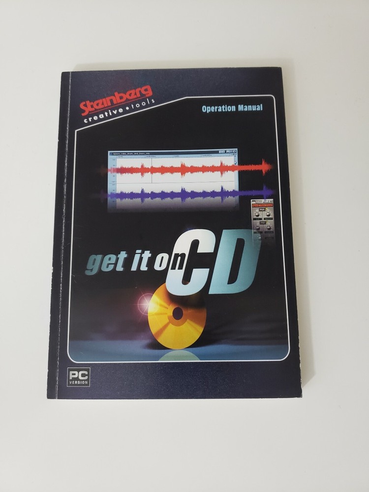 Steinberg Creative Tools Operation Manual PC Version 1999 Book