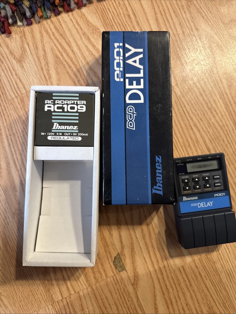 Ibanez PDD1 Delay mit Netzteil, top