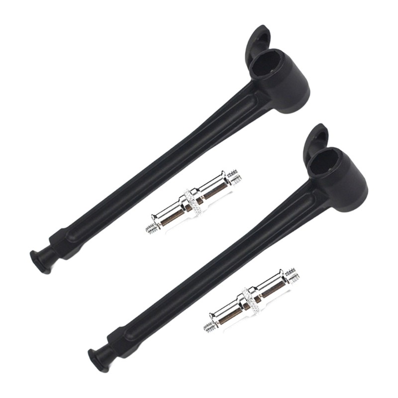 2PCS Powerful Photography Clamp Arm Hexagonal Extension Adjustable Positision