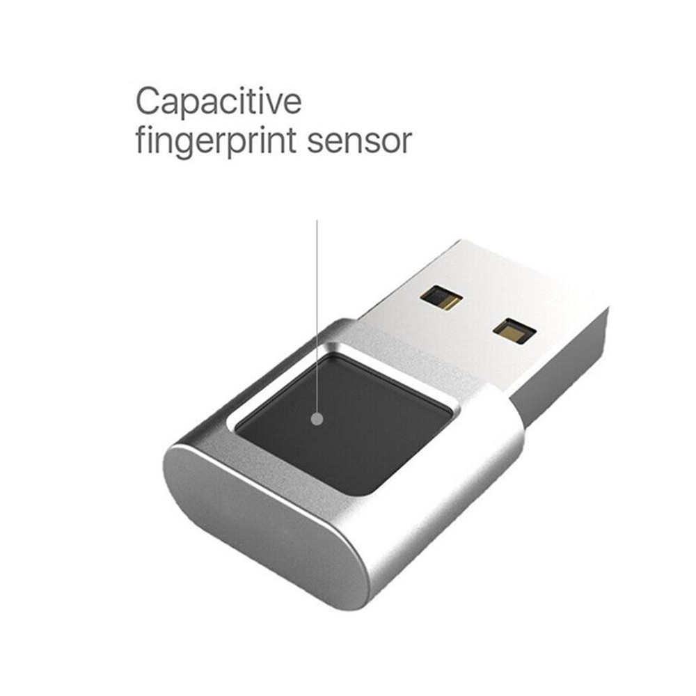 USB Fingerprint Reader for Windows 10 Hello PC Notebook Lock Biometric Scanner R