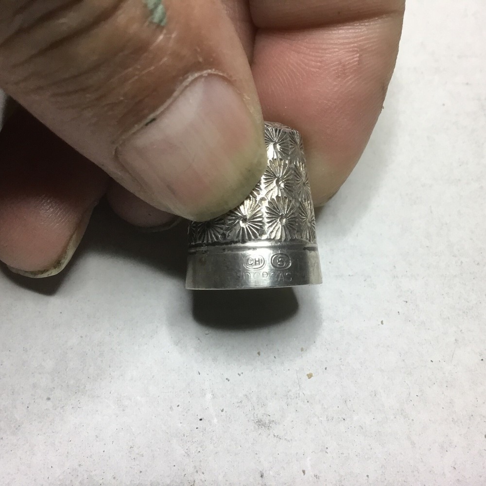Charles Horner Silver Plated Thimble
