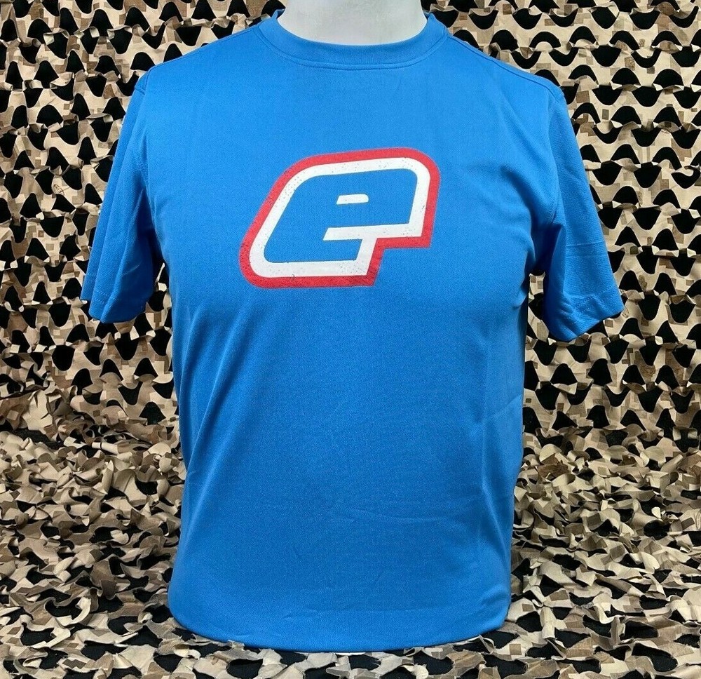 NEW Planet Eclipse Retro Pro-Formance T-Shirt - Blue - Small