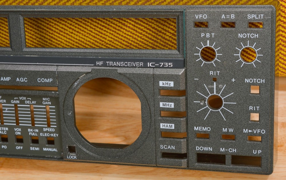 ICOM IC-735 PARTS: FRONT PANEL