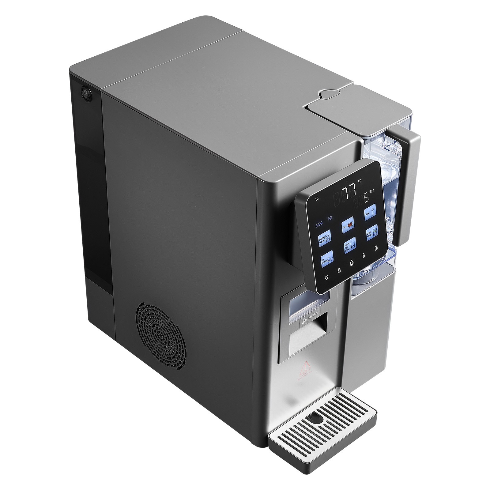 Uimoso 4-in-1 Countertop Ice Maker with Water Filter and Dispenser