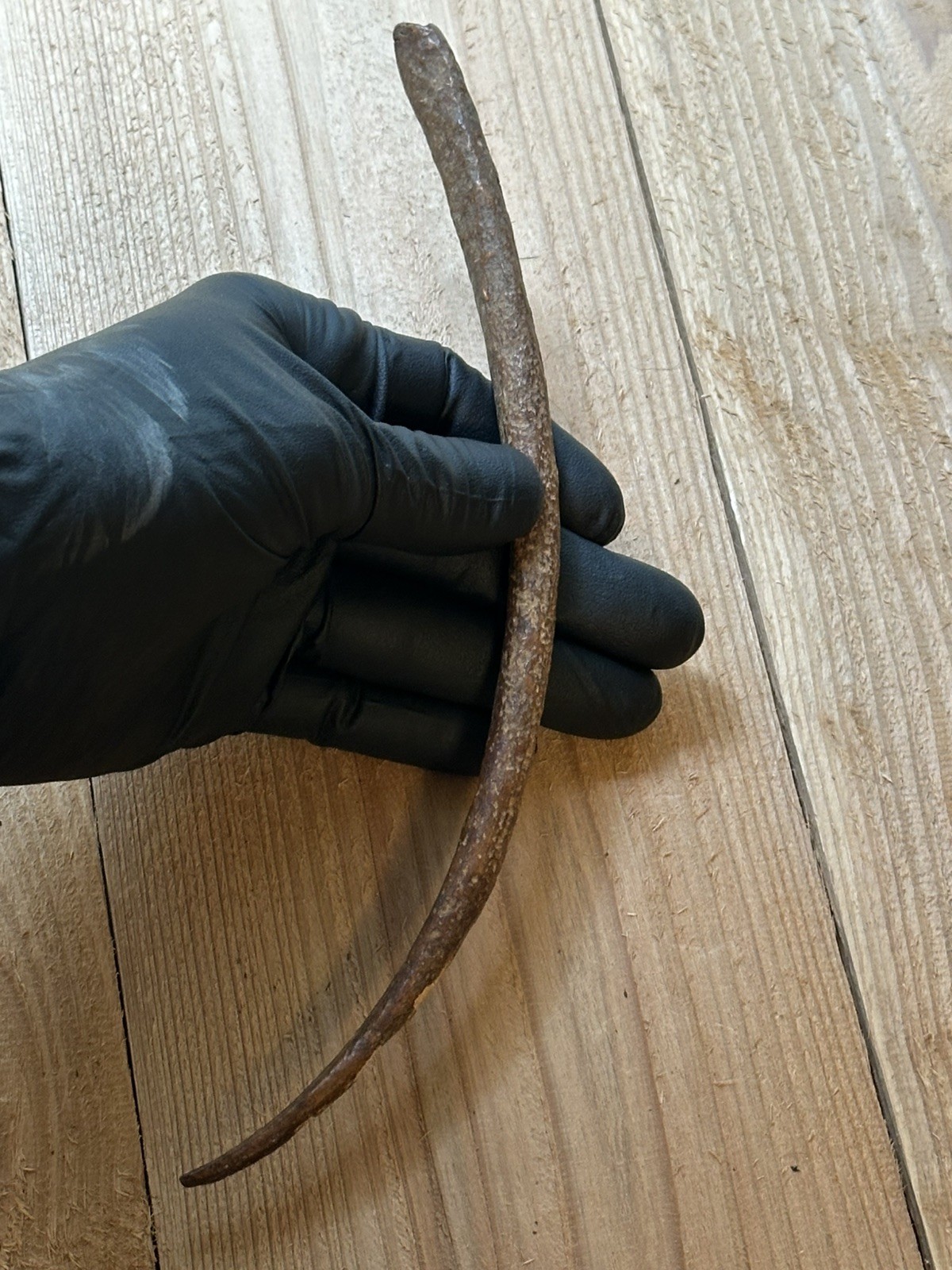 Tomachee Artifacts 👣 ESKIMO INUITS LARGE ROOT PICK TOOL BERING SEA AK🔥