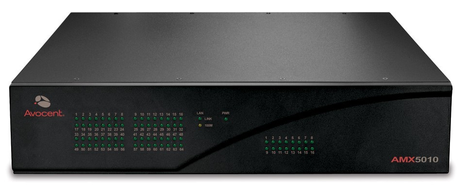 Avocent Vertiv AMX5010-AM KVM Switch - 16 Console x 64 Server Ports