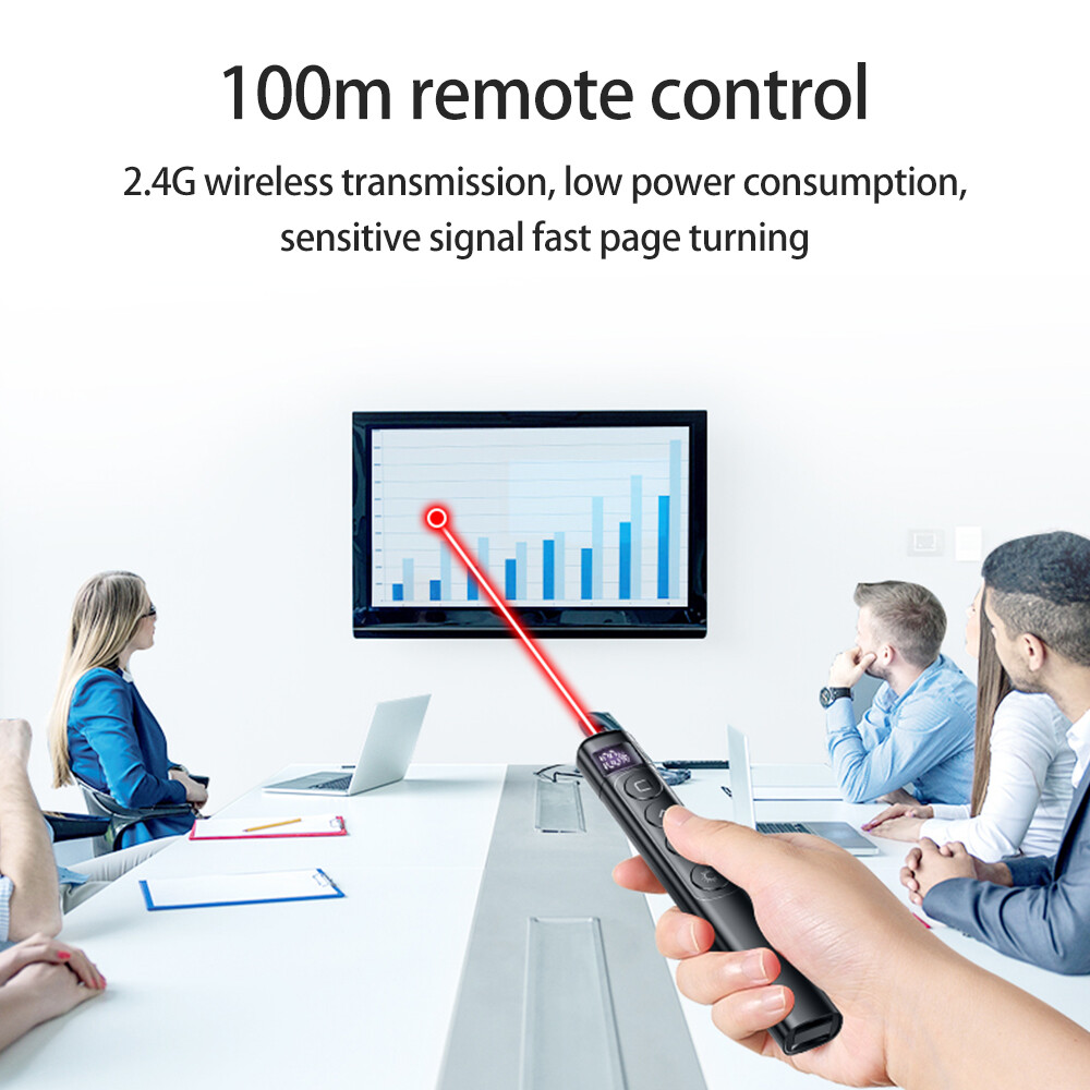Presentation Pointer 2.4G Demonstration Remote fr PowerPoint K2G0