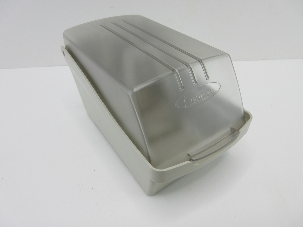 Fellowes 3.5 Diskette Storage Tray Box 3 1/2"